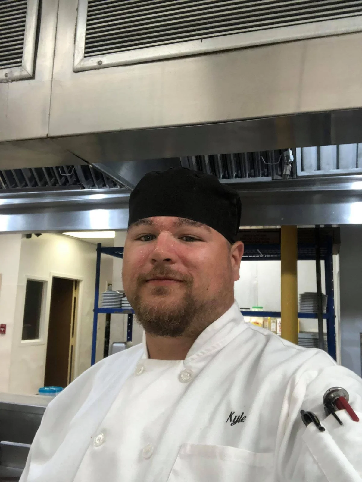Chef Kyle in the kitchen