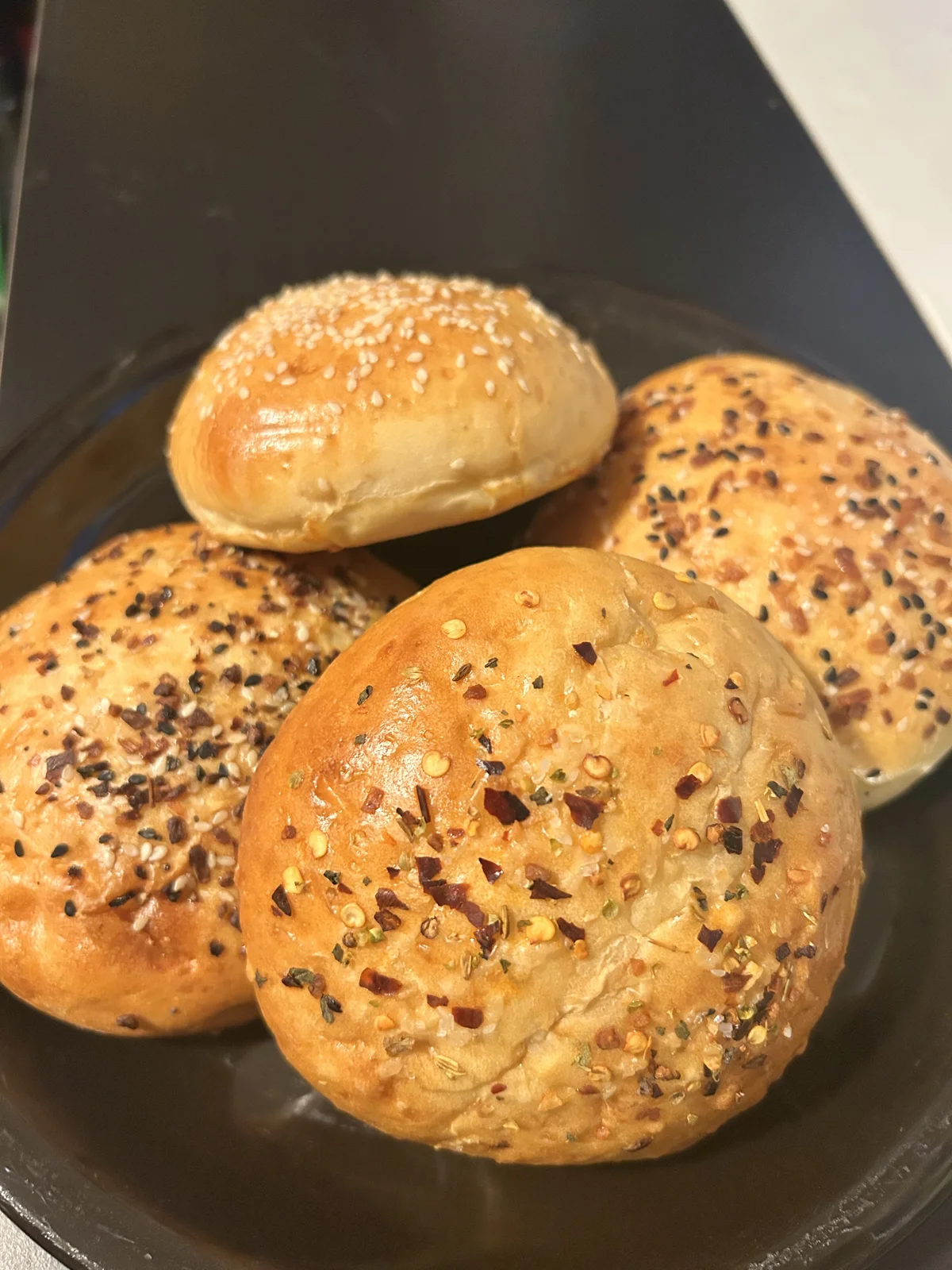 Fresh baked buns