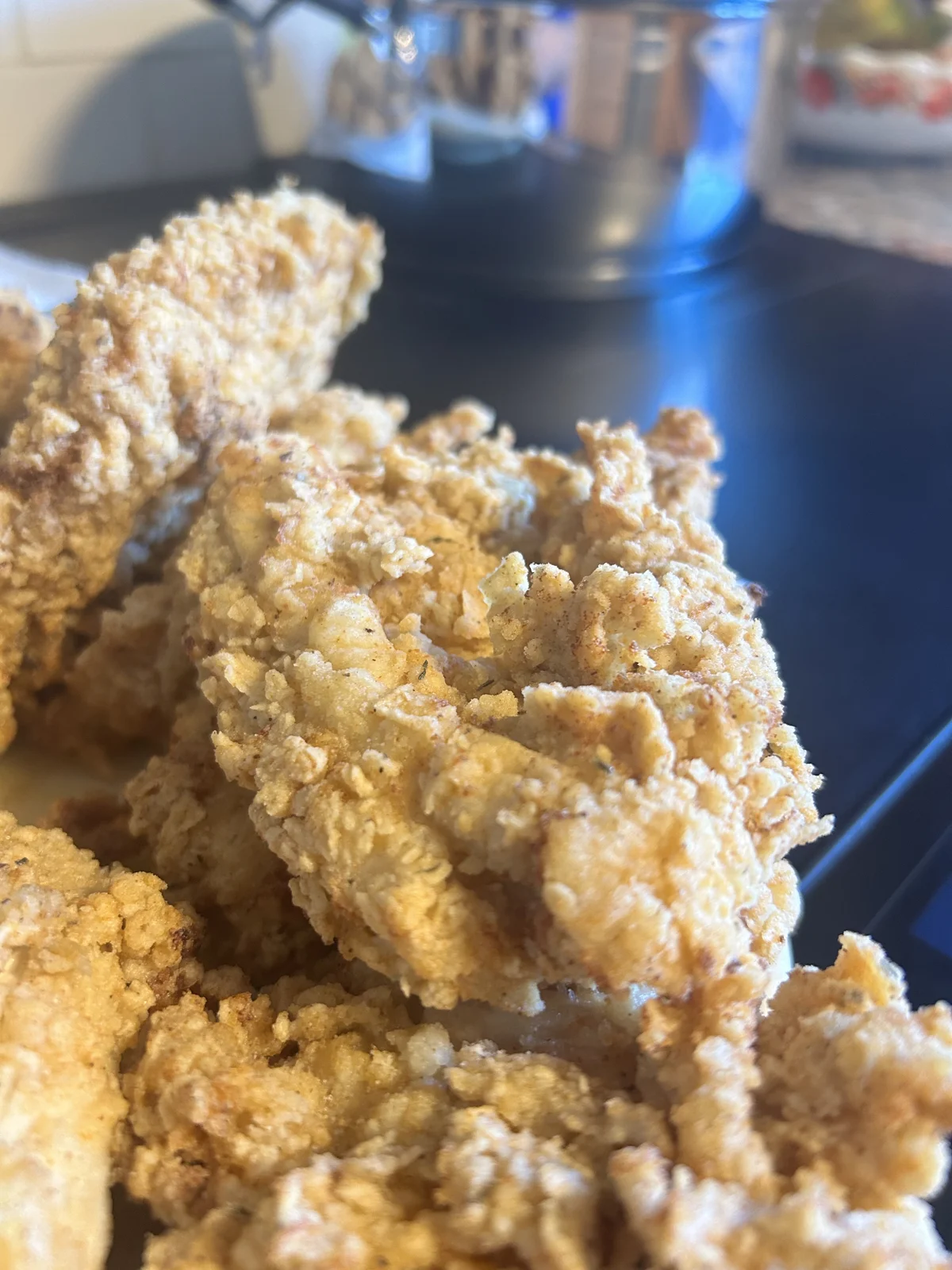 Crispy scratch cooking