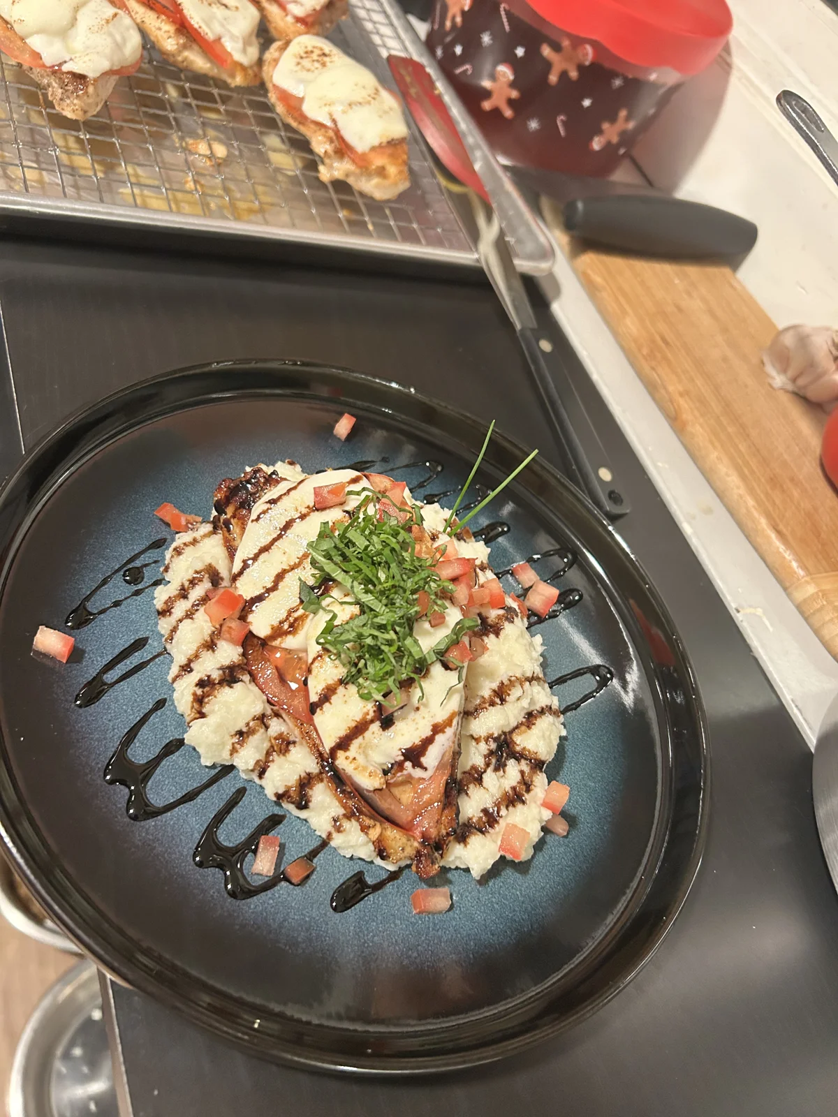 Chef plated dish